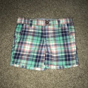 Baby Boy Plaid Shorts